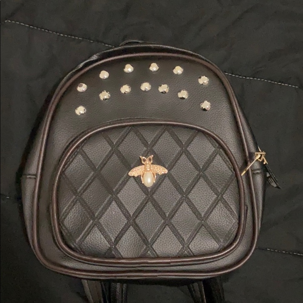 Small Leather Backpack